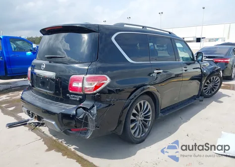 2020 Nissan Armada Platinum 2Wd from USA, damaged, VIN JN8AY2NF9L9360524